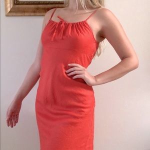 GAP linen dress 90s vintage